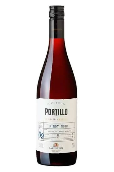 Vinho Argentino Portillo Pinot Noir 750 ml
